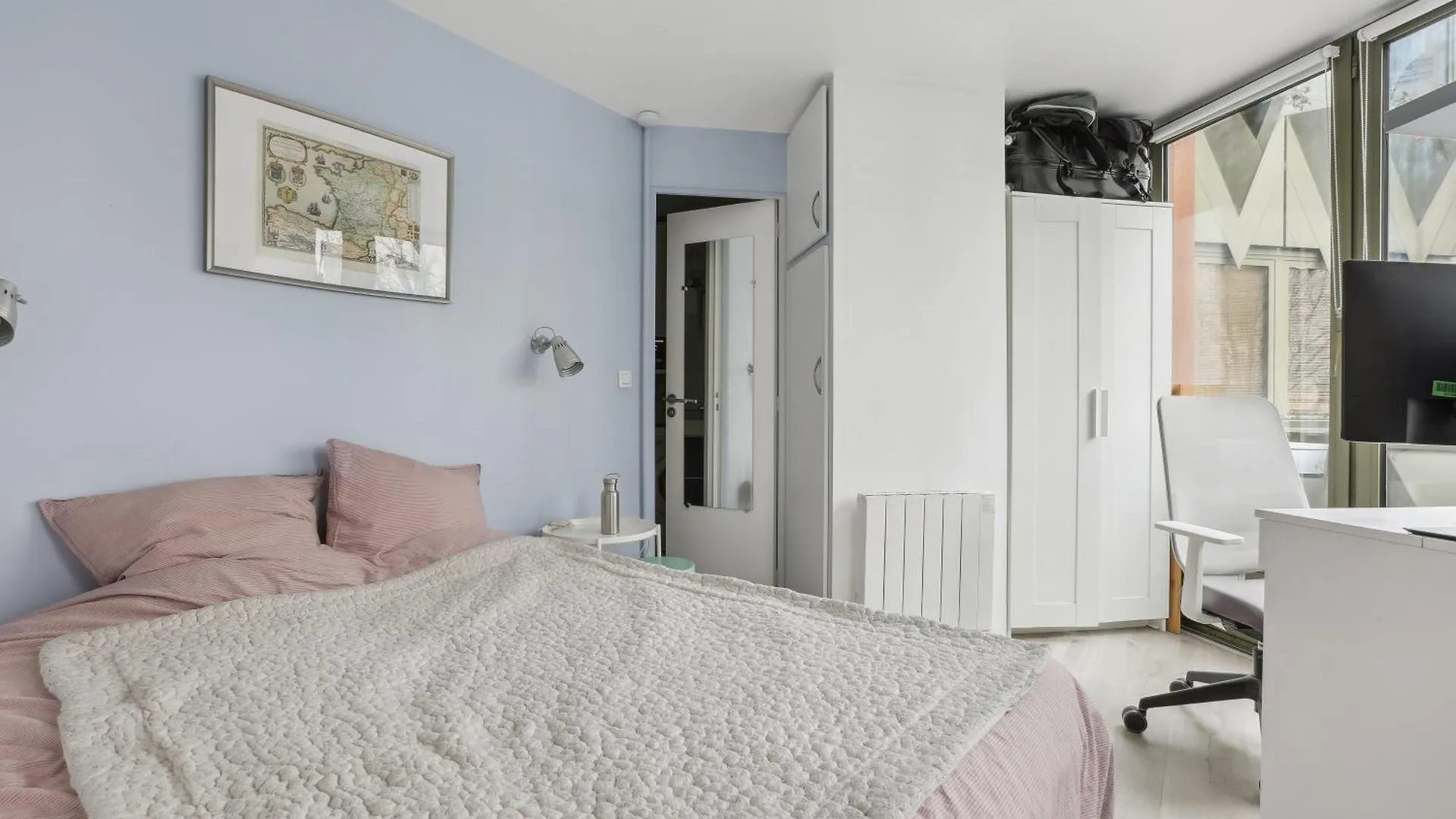 דירה Cute Duplex For 4 People By Weekome